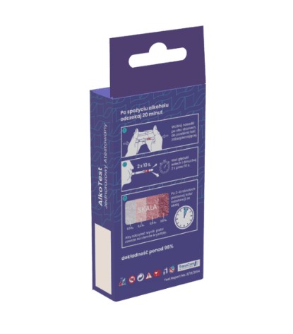 Test - Breathalyser alcooltest de unică folosință - Imagine 2